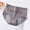 Purple, variant on RKSTN Womens Underwear 100% Cotton Underwear Women Lace Panties Low Waist Solid Color Breathable Antibacterial Gusset Underwear