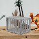 thumbnail image 3 of 2pcs Mini Cage Model Plastic Small Cage Model Cage Prop Simulation Animal Cage Prop, 3 of 4
