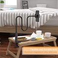 thumbnail image 4 of Soporte de teléfono de cuello de cisne Jadeshay para cama, soporte para teléfono celular, soporte de brazo largo con abrazadera para filmación, soporte para teléfono para escritorio, soporte de monta, 4 of 5