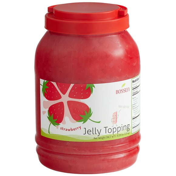 Bossen 8.38 lb. Strawberry Jelly Topping - 4/Case