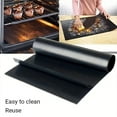 thumbnail image 3 of Grill Mats for Outdoor Grill Set of 5, Heavy Duty Non-Stick BBQ Mats & Oven Liner, BBQ Grilling Accessories Reusable, Easy to Clean, Works on Gas, Charcoal & Electric Grills, 3 of 7