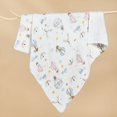 thumbnail image 1 of Toalla de baño de algodón para bebé, gasa de seis capas, suministros para bebés, colcha de sujeción, toalla de baño cubierta, manta de dibujos animados para recién nacidos, 1 of 2