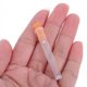 thumbnail image 2 of Agujas dispensadoras de plástico, 100 Uds., 25g, 13mm, aguja dispensadora de líquido Industrial para rellenar tintas líquidas, pegamento adhesivo naranja, 2 of 6