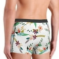 thumbnail image 5 of Haiem Pretty Floral With Leaves Men's Boxer Briefs, Every Day Comfort Stretch Cotton Moisture-Wicking Underwear-Large, 5 of 9