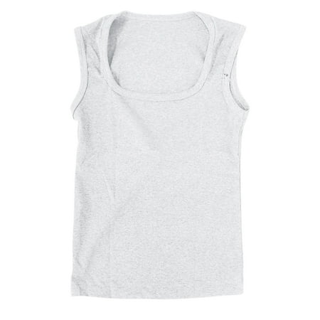 Clearance!Uooqdmx Corset Tops for Women  Crop Tank Tops for Women  Basics Womens Clothing  Crop Top Pleated Square Neck Stretch Basic Vest  Square Neck Tops for Women  White XL