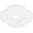 thumbnail image 2 of 38"OD x 6"ID x 13 1/4"C x 1"P Percival Architectural Grade PVC Contemporary Ceiling Medallion, 2 of 11