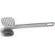thumbnail image 2 of Ablandador de carne de aleación de aluminio, martillo con púas y martillo plano, mazo de Metal utilizado para carne, pollo, pescado, cerdo, buen agarre, plateado, 2 of 5