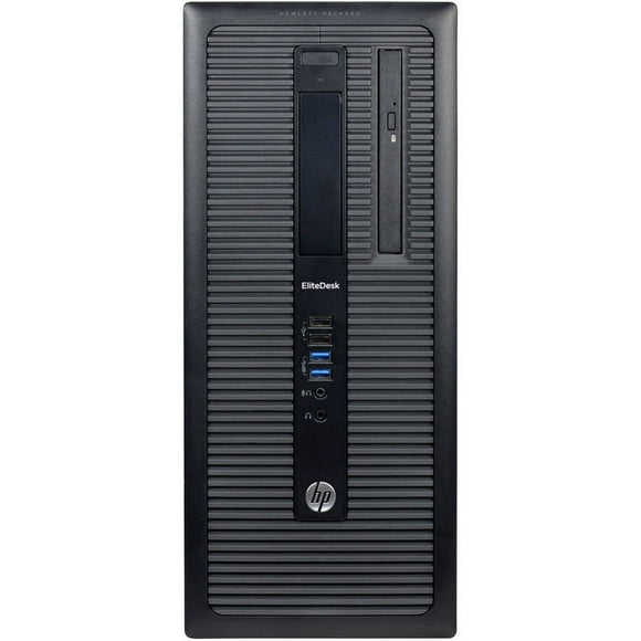 "HP EliteDesk 800G1 Desktop Computer PC, Intel Quad-Core i5, 500GB HDD, 8GB DDR3 RAM, Windows 10 Home, DVD, WIFI, Wireless Keyboard and Mouse (Refurbished)"