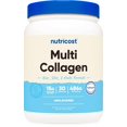 thumbnail image 1 of Nutricost Multi Collagen Protein Complex (sin sabor, 30 porciones) - Suplemento con biotina, ácido hialurónico y péptidos de colágeno, 1 of 5