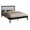 Black, variant on Bed - Platform Bed - Queen Size - Frame Only - Bedroom - Black Frame - Wood Legs