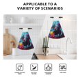thumbnail image 4 of Sikiie Lively Cute Turtle Hand Towel with Loop Hanging Towel Absorbent Tie Towels for Kitchen Tea Bar Bathroom Decor, 4 of 7