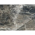 thumbnail image 4 of Ambesonne Marble Print Quilted Bedspread Set 3 Pcs, Ceramic Style Grunge, King Size, Tan Beige Dark Taupe, 4 of 5