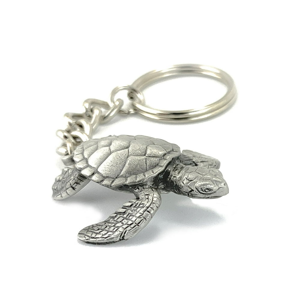 Big Blue by Roland Turtle Keychain for Men and Women Sea Turtle
