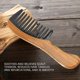thumbnail image 5 of Handmade 100% Natural Green Sandalwood Hair Combs - Anti-static Sandalwood Scent Natural Hair Detan, 5 of 5