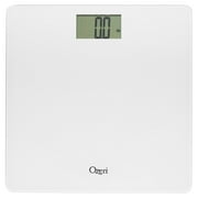 Ozeri Precision Body Weight Scale (440 lbs Step-on Bath Scale) in Tempered Glass
