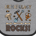 thumbnail image 4 of Inktastic Archaeology Rocks Archaeologist Boys or Girls Baby Bib, 4 of 4