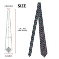 thumbnail image 2 of Balery Happy Kitten Faces Corbata Clásica de Seda para Hombre, Corbata Tejida Jacquard, Corbatas Formales para Negocios y Bodas, 2 of 7