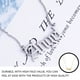 thumbnail image 2 of Collar de letras de acero inoxidable para mujer, colgante de cadenas, decoración de cuello a la moda, joyería ajustable para regalo de fiesta Ropa, zapatos y accesorios Miscelánea Oro 18K Jumpingount AP015283-02, 2 of 6
