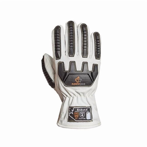 Superior Glove Work Gloves,Drivers,2XL,Leather,PR 378GKGTVBE-2XL