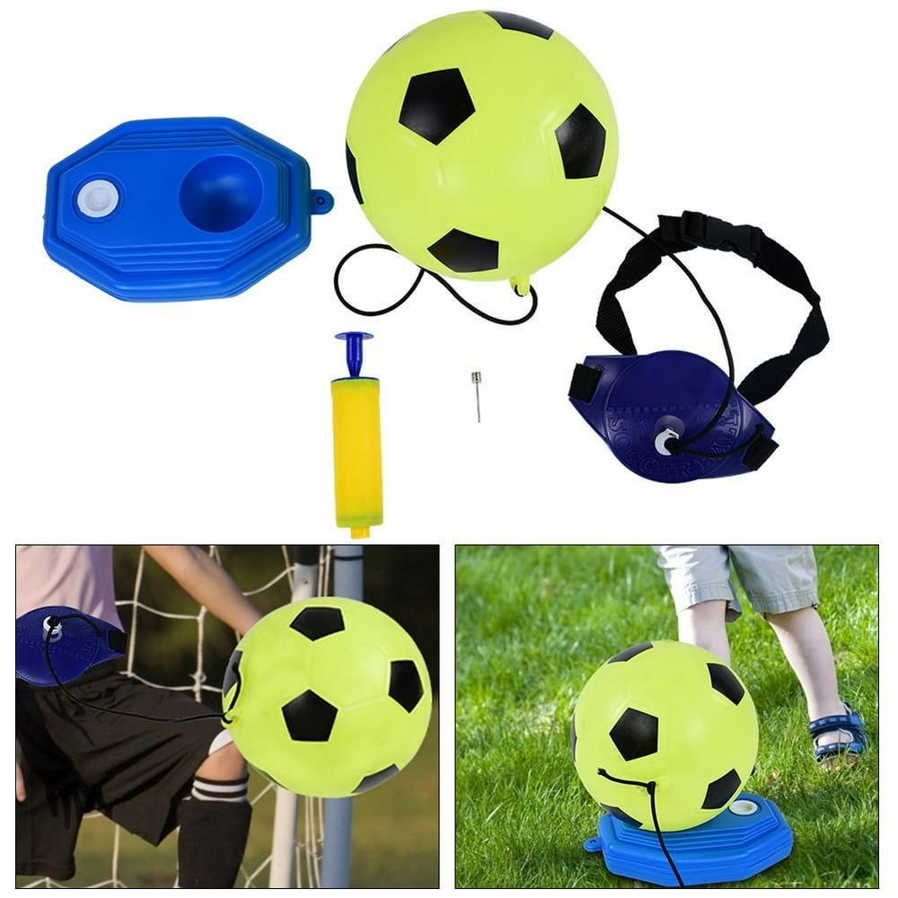 LYUMO Children Football Training Aid Kick Practice Hands Free Solo