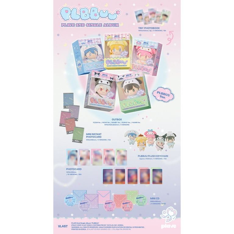 PLAVE - [PLBBUU] 2nd Single Album PLBBUU EUNHO Version - Walmart.com