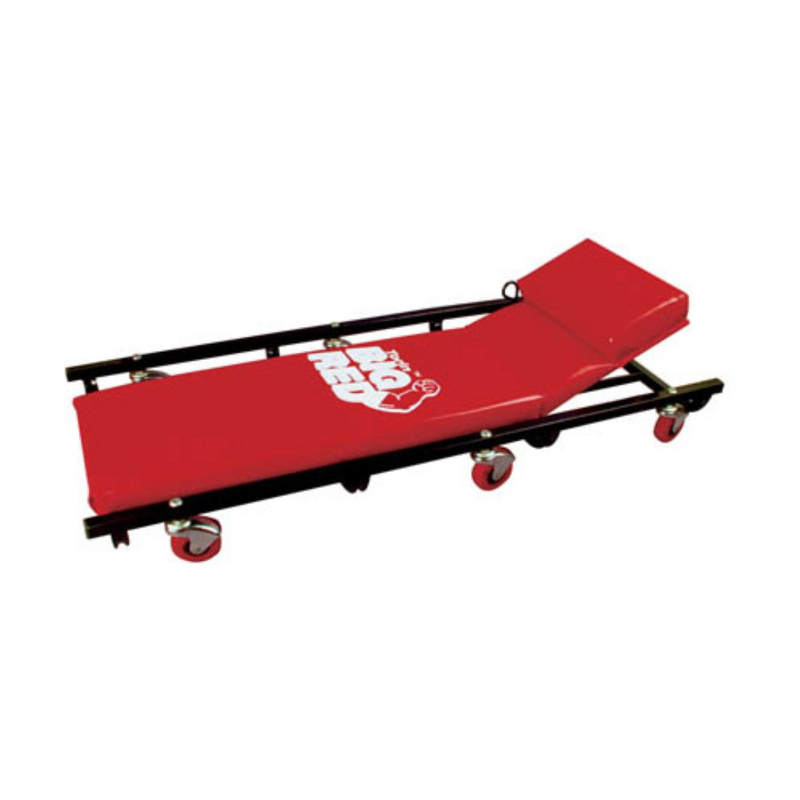 40 Padded Mechanic Cart with Adjustable Headrest and 6 Casters Black Torin ATR6452B Rolling Garage/Shop Creeper 