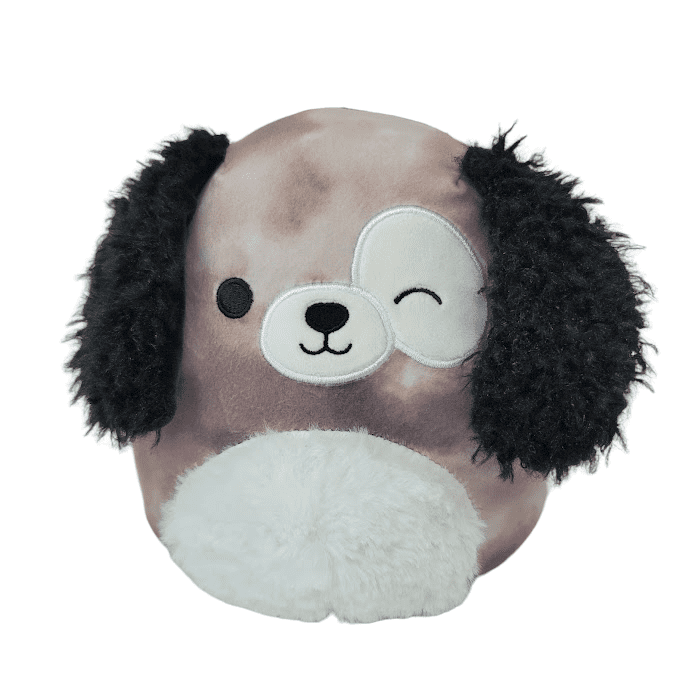 Squishmallow Price with Bandana Dog  8 '' Plush Pillow Toy by Kellytoy  NEW TAGS 