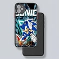 thumbnail image 3 of Funda de teléfono con dibujos animados de anime S-Sonics Hedgehog, parte trasera transparente mate para iPhone 15, 14, 13, 12, 11 Pro Max, X, XR, XS, 8, SE, Mini Plus, 3 of 5