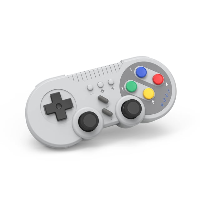 Cenxaki Controlador de interruptor para Nintendo Switch Gamepad inalámbrico compatible con NS/Switch OLED/Windows PC Controlador de estilo clásico SNES con control de movimiento/vibración/turbo/desper
