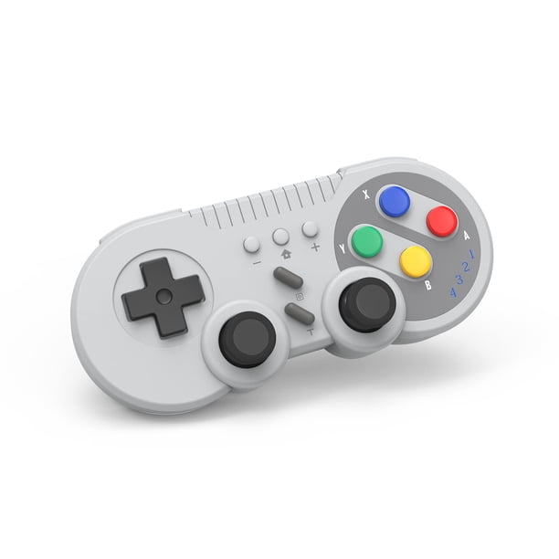 Cenxaki Controlador de interruptor para Nintendo Switch Gamepad inalámbrico compatible con NS/Switch OLED/Windows PC Controlador de estilo clásico SNES con control de movimiento/vibración/turbo/desper