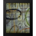 thumbnail image 2 of Holsinger, Joel 15x18 Black Modern Framed Museum Art Print Titled - Blue Connections, 2 of 5