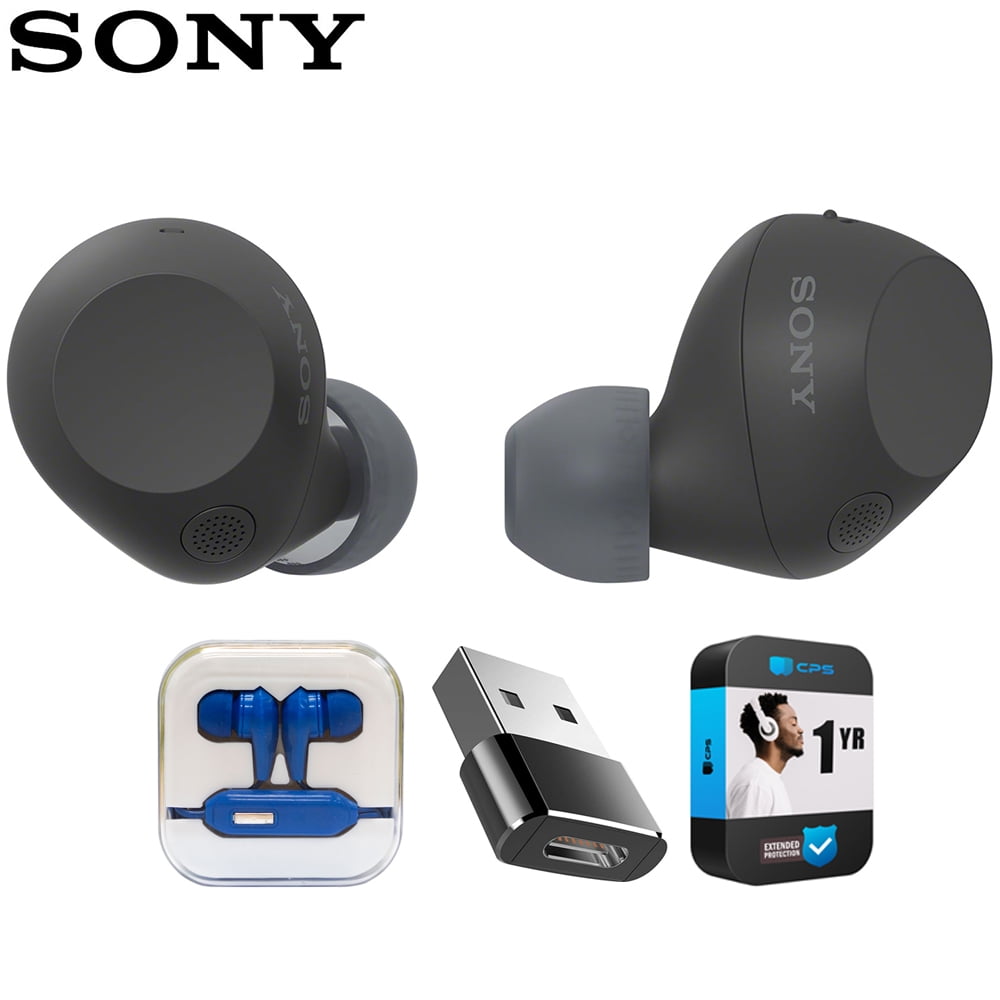 ほぼ新品‼️wf-xb700 Sony WF-XB700 Truly Wireless Earbuds Headphones with EXTRA