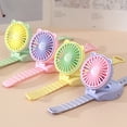 thumbnail image 3 of Portable Mini Fan Summer Watch Fan AM4 Battery Operated Lightweight Small Pocket Fan for Office Outdoor Travel, 3 of 17