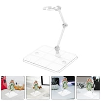 OUNONA 5pcs Adjustable Figurine Model Holder Desktop Action Figure Display Racks