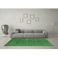 thumbnail image 3 of Ahgly Company Indoor Rectangle Oriental Emerald Green Industrial Area Rugs, 7' x 10', 3 of 4