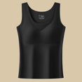 thumbnail image 4 of Women's Thermal Underwear Top Thickened Warm Vest with Built-in Bra for Cold Weather and Comfort, 4 of 4
