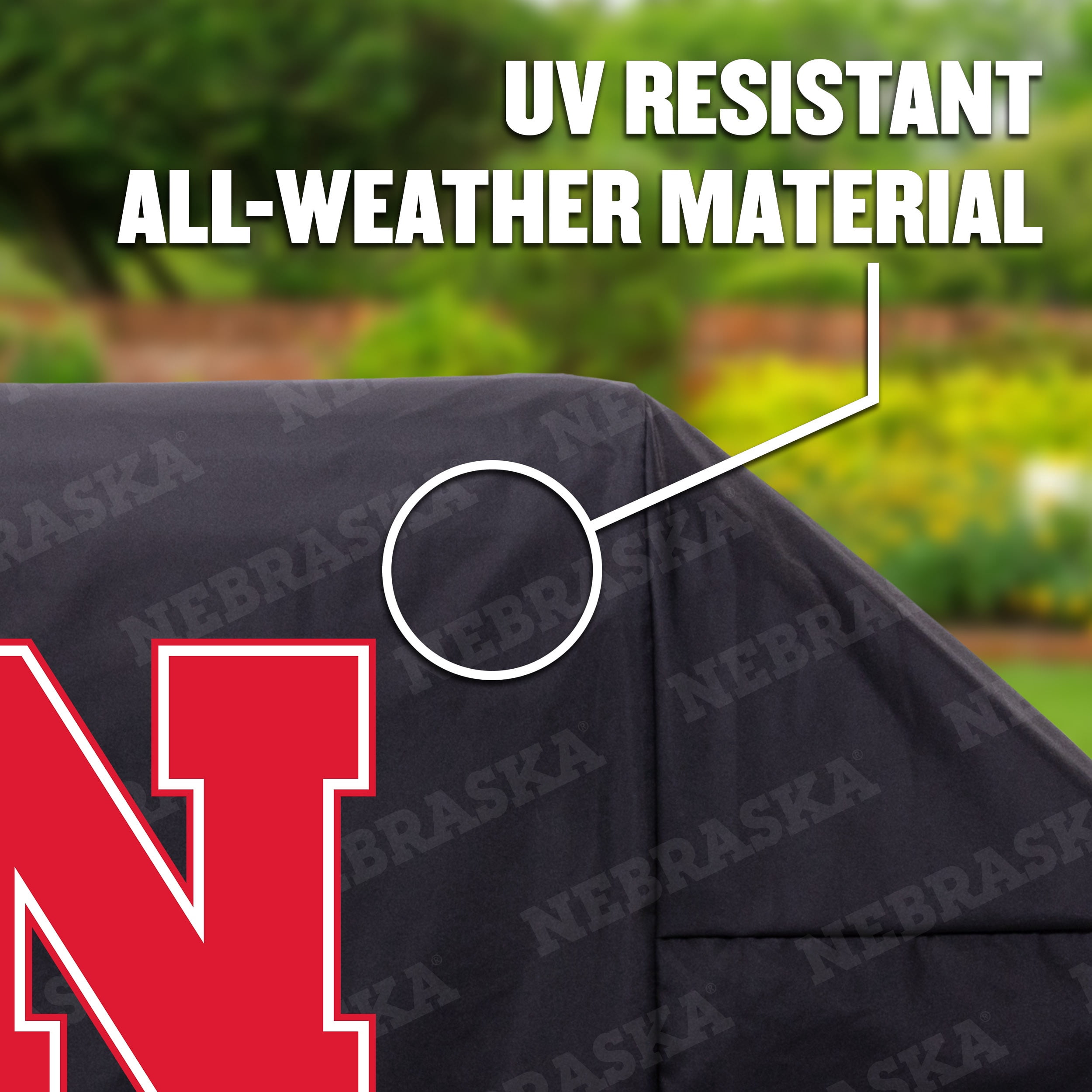 Nebraska Cornhuskers Heavy Duty Grill Cover