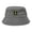 Gray, variant on U.S. Army Veteran Logo Washed Bucket Hat For Men Women Denim Bucket Hat Sun Hat Cowboy Fishing Beach Hat