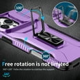 thumbnail image 7 of Fashion Case with Holder Stander Kickstand Drop Resistant Shockproof Case For iPhone 16 Pro Max (6.9inch), 7 of 7