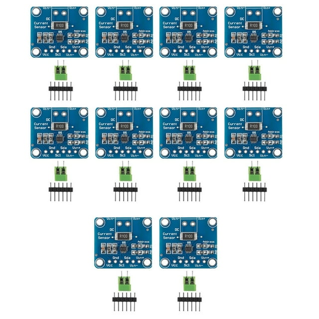 Compact Design 10Pcs Dc Current Monitoring Sensors for Various Applications