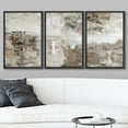 thumbnail image 2 of wall26 Framed Canvas Print Wall Art Set Pastel Watercolor Paint Stroke Collage Abstract Shapes Illustrations Modern Art Decorative Multicolor for Living Room, Bedroom, Office - 16"x24"x3 Bl, 2 of 5