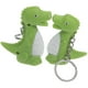 thumbnail image 5 of EeaseMX 2 llaveros de dinosaurio de simulación con luz LED y sonido vocal para coche, colgantes para bolso, teléfono, decoración para mujeres y niñas., 5 of 7