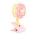 thumbnail image 2 of Pequeño ventilador portátil, mini ventilador con clip, mini ventilador de mano con abrazadera, mini ventilador recargable por USB, multifuncional, 2 of 8