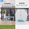 thumbnail image 5 of AECOJOY 16' x 12' Outdoor Hardtop Gazebo With Mosquito Net, Pergola for Garden, Patio, Backyard-Black, 5 of 8