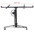 thumbnail image 4 of Yiwa 11' Drywall Lift Panel Hoist Dry Wall Rolling Panel 150LBS Lifter Construction Tools With Adjustable Telescopic Arm, 4 of 7