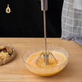 thumbnail image 5 of 12inch Stainless Steel Semi-Automatic Whisk, red, 5 of 5