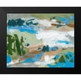 thumbnail image 2 of Wang, Melissa 24x20 Black Modern Framed Museum Art Print Titled - Mountain River I, 2 of 5