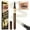01 Light Brown, variant on HYLLai Four Prong Eyebrow Pencil – Waterproof, Smudge-Proof & Sweat-Resistant for Natural-Looking Brows, 05 Black