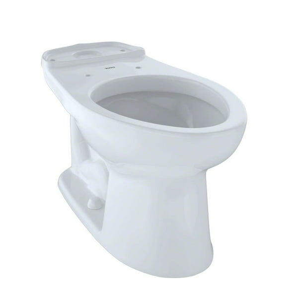 TOTO Eco Drake and Drake ADA Height Elongated Toilet Bowl, Cotton White