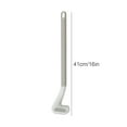 thumbnail image 2 of Golf Brush Head Toilet Brush With Triangular Design For No Dead Corners Cleaning, Tpr Bristles That Resist Hair Tangling And Are Easy To Rinse Clean, Perforation-Free, 2 of 5